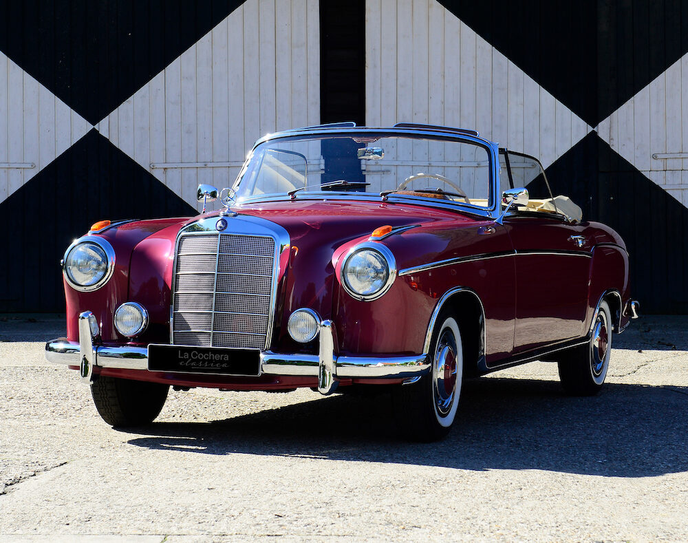 La Cochera Classica : 1956 Mercedes-Benz 220 S Cabriolet