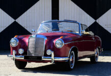 La Cochera Classica : 1956 Mercedes-Benz 220 S Cabriolet