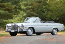 1970 Mercedes Benz 280SE Low-Grille Cabriolet