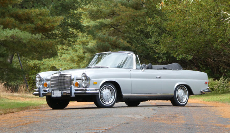 1970 Mercedes Benz 280SE Low-Grille Cabriolet