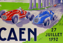 Tony’s Choice: 1954 Caen Circuit de Vitesse Poster