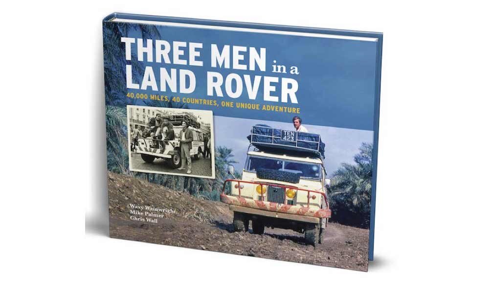 Three Men In A Land Rover By Porter Press