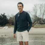 The Crawford Crew Sweater In Washed Asphalt