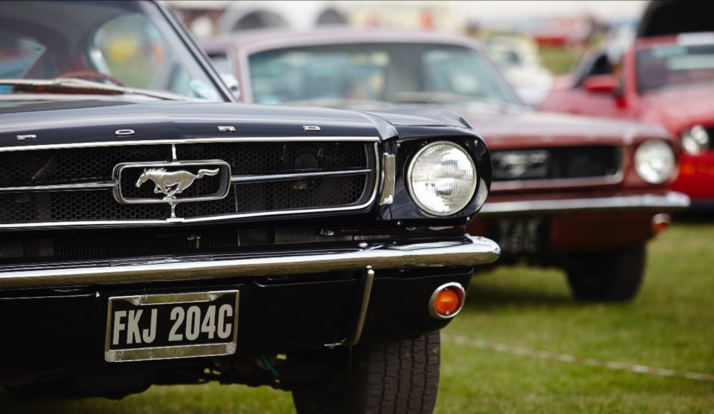 Mustang Anniversary In Style At Silverstone Festival