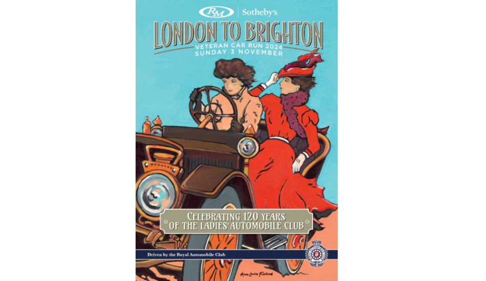 London To Brighton Artwork Celebrates 120th Anniversary Of The Ladies’ Automobile Club