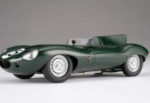 1956 Reims 12 Hours Winning Jaguar D-Type By Amalgam