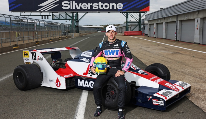 Special Tribute To Ayrton Senna At Silverstone Festival