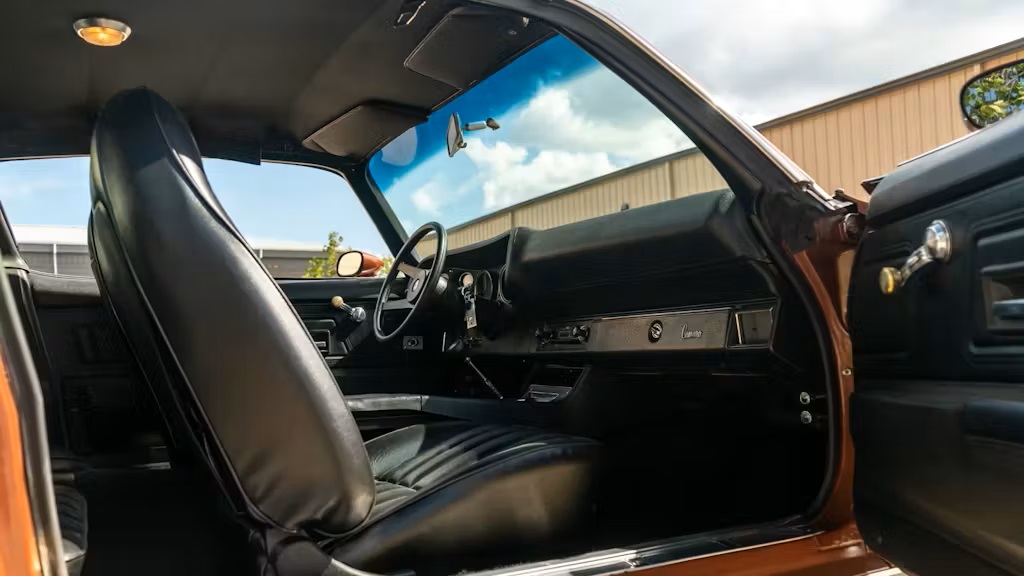 1971 Chevrolet Camaro restoration interior
