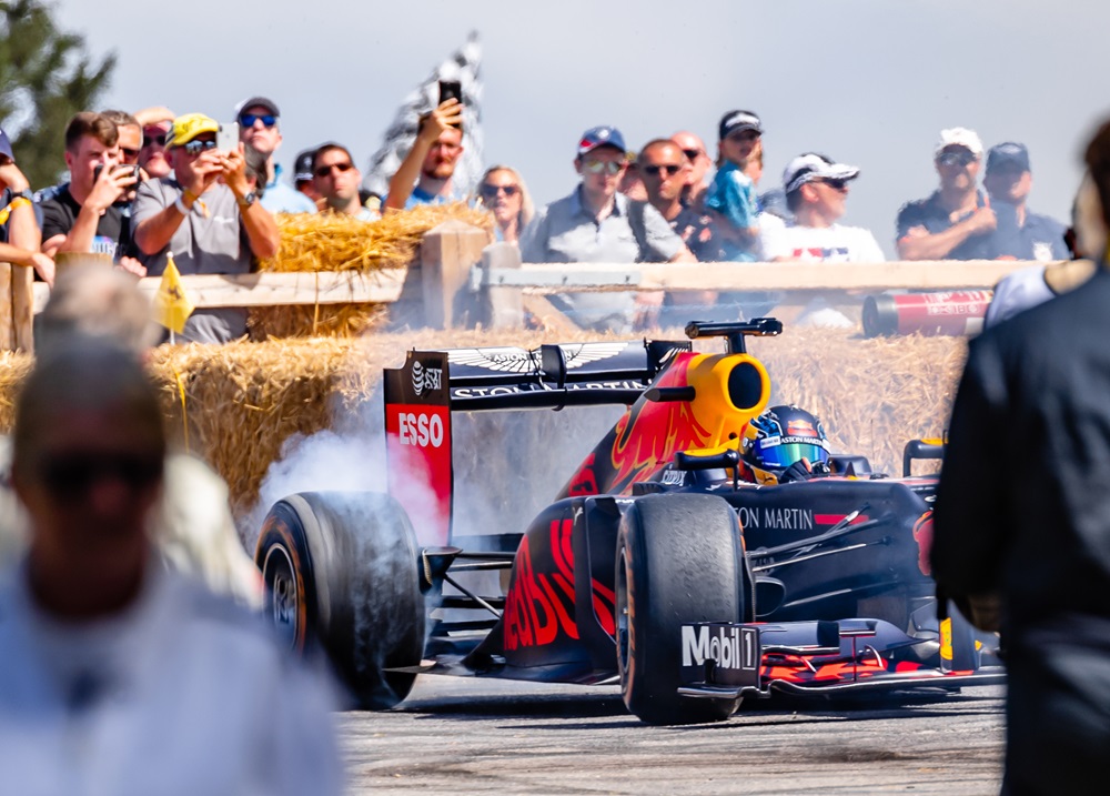 Oracle Red Bull Racing celebrate 20 years at the Goodwood Festival of Speed 2024. Ph. by Lee Carpenter