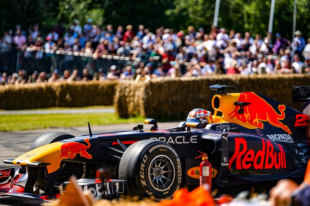 Oracle Red Bull Racing celebrate 20 years at the Goodwood Festival of Speed 2024. Ph. by Michal Pospisil