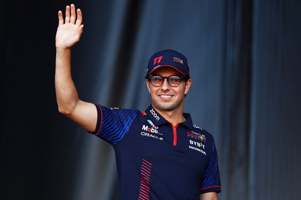 Oracle Red Bull Racing driver Sergio Perez joins the line up at the Goodwood Festival of Speed 2024. Ph. by Red Bull Racing