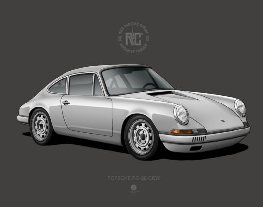 Rico Customs Sells One-Off Silver 911 R