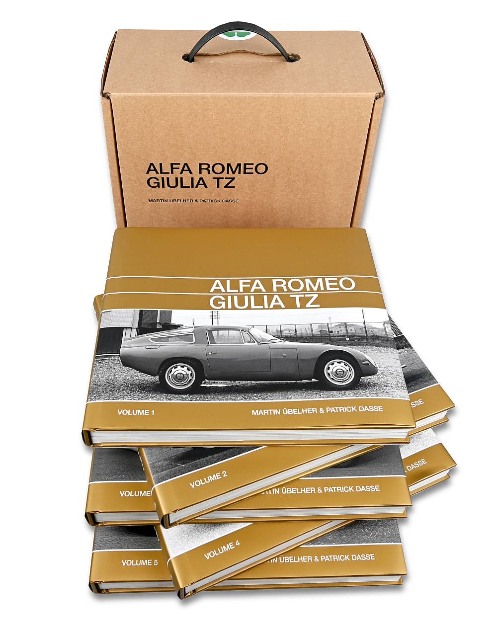 alfa romeo giulia tz 5 volumes set 16592 17015