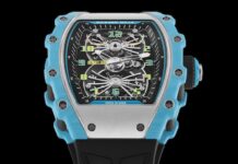 RM 21-02 Manual Winding Tourbillon Aerodyne By Richard Mille