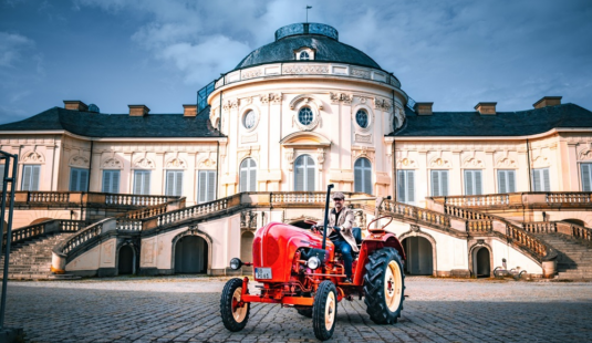 Schloss Solitude Becomes Eldorado For Porsche Tractor Enthusiasts