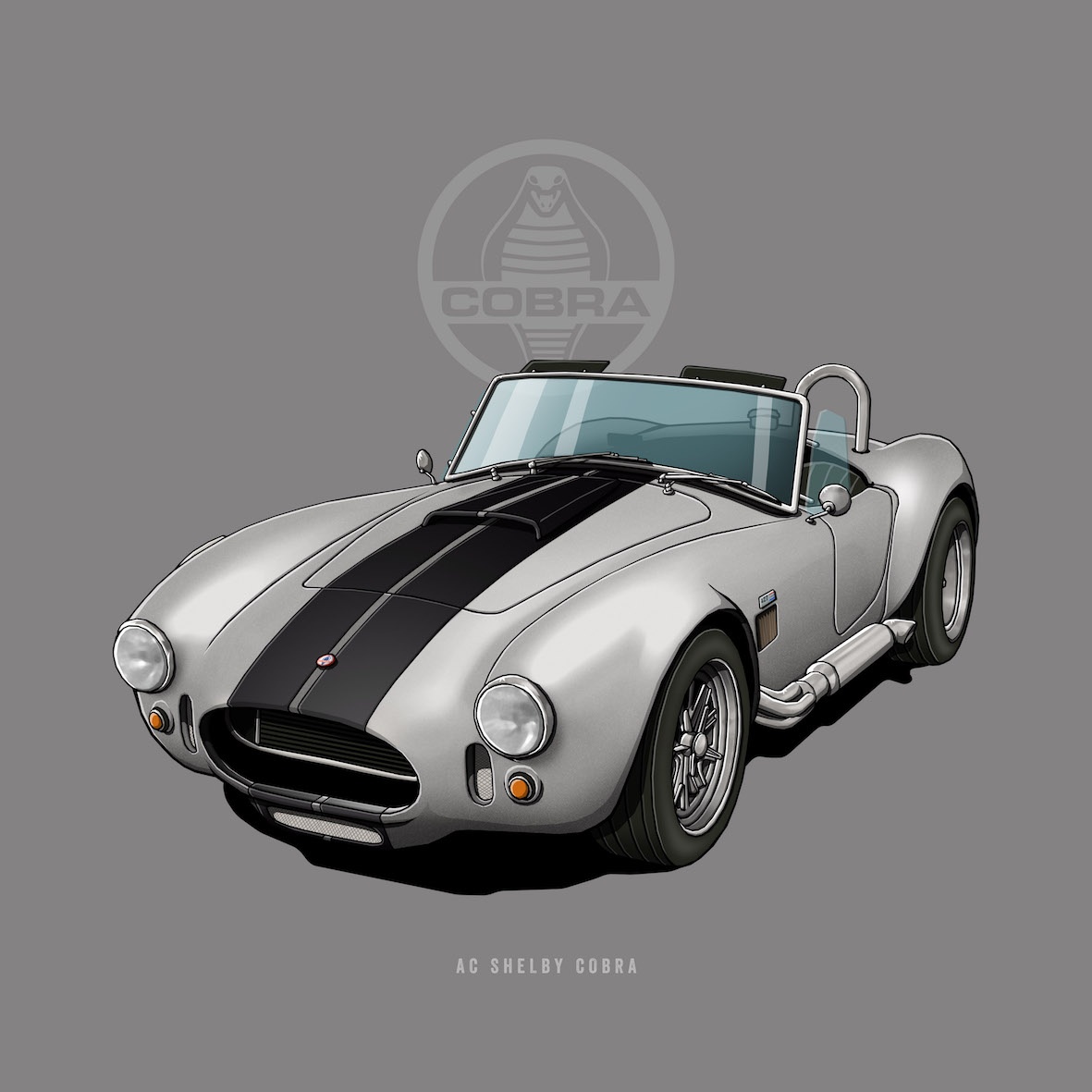 AC Shelby Cobra By Helge Jepsen