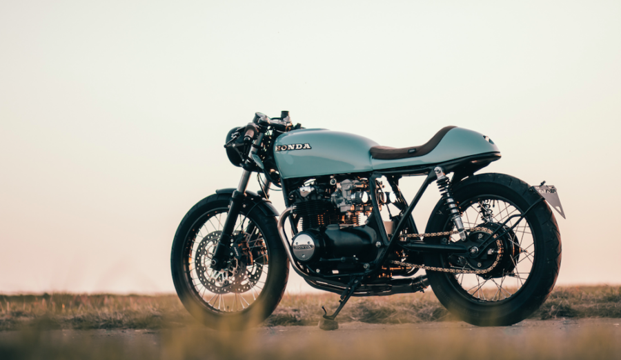 Honda CB550 Cafe Racer By KASPEED Custom Motorcycles