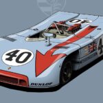 Porsche 908 By Helge Jepsen