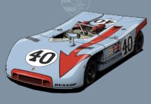 Porsche 908 By Helge Jepsen