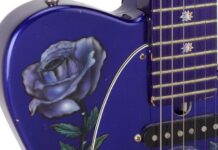 Prince Played Telecaster Style Guitar At Juliens Auctions