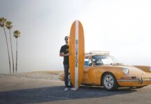 Porsche X Almond: Single Fins & Air-Cooled Engines