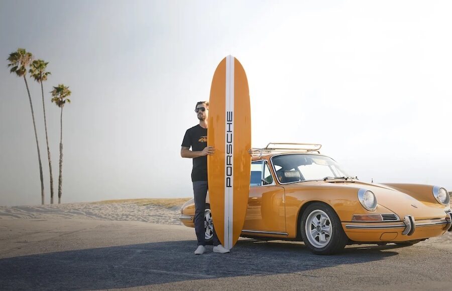 Porsche X Almond: Single Fins & Air-Cooled Engines