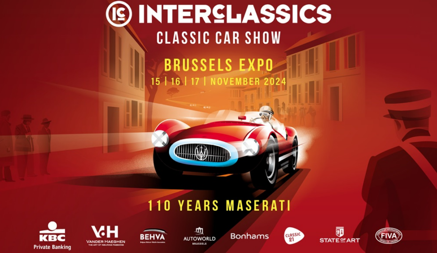 9th InterClassics Brussels Gears Up For A Stellar Edition With 110 Years Of Maserati