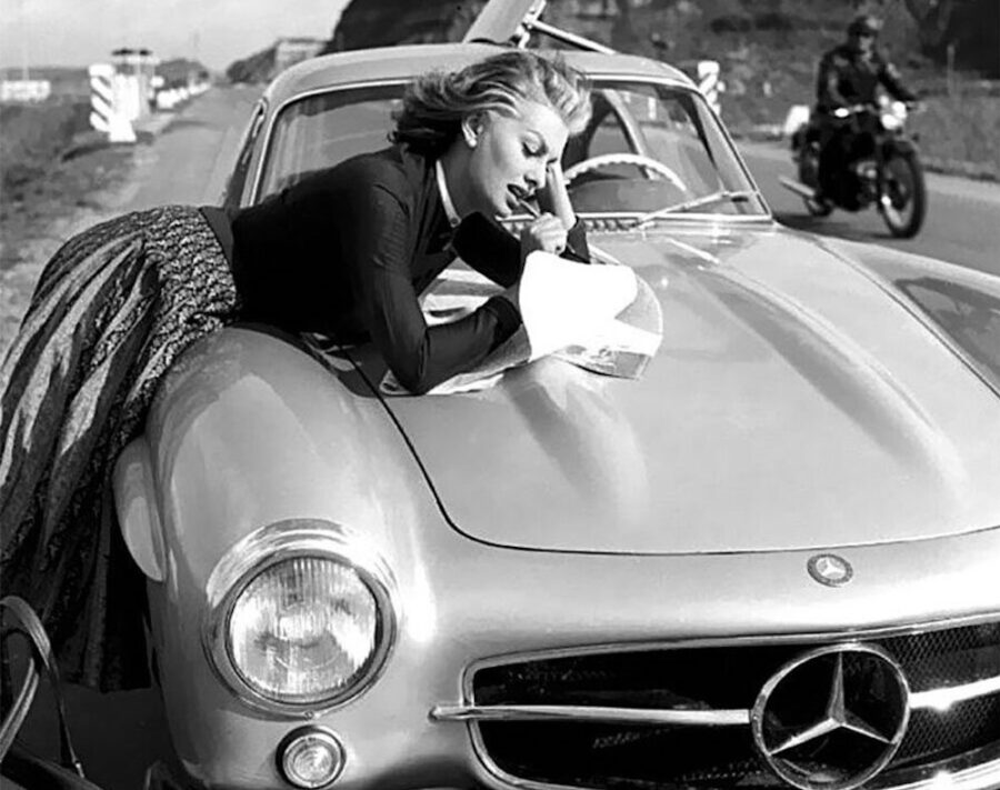 Sophia Loren‘s 300 SL Birthday Celebration?