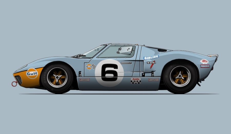 Ford GT40 (MK I) By Helge Jepsen