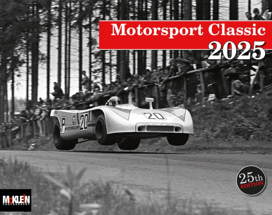 2025 Motorsport Classic Calendar By McKlein