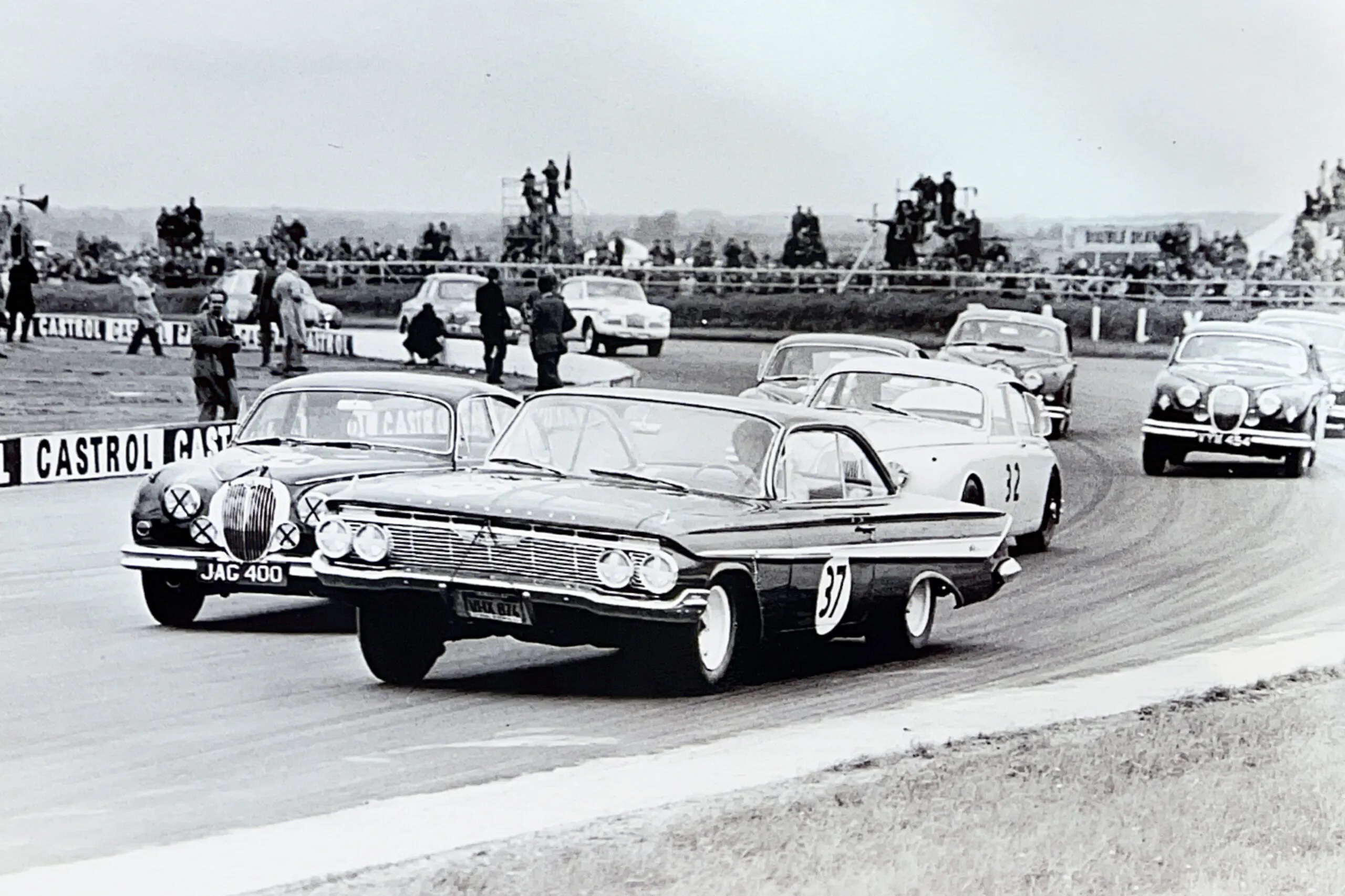 Dan Gurney's Rowdy Bubbletop Chevy Impala