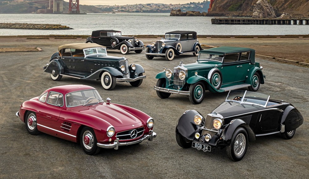 Over 100 Collector Cars of The Academy of Art University Collection