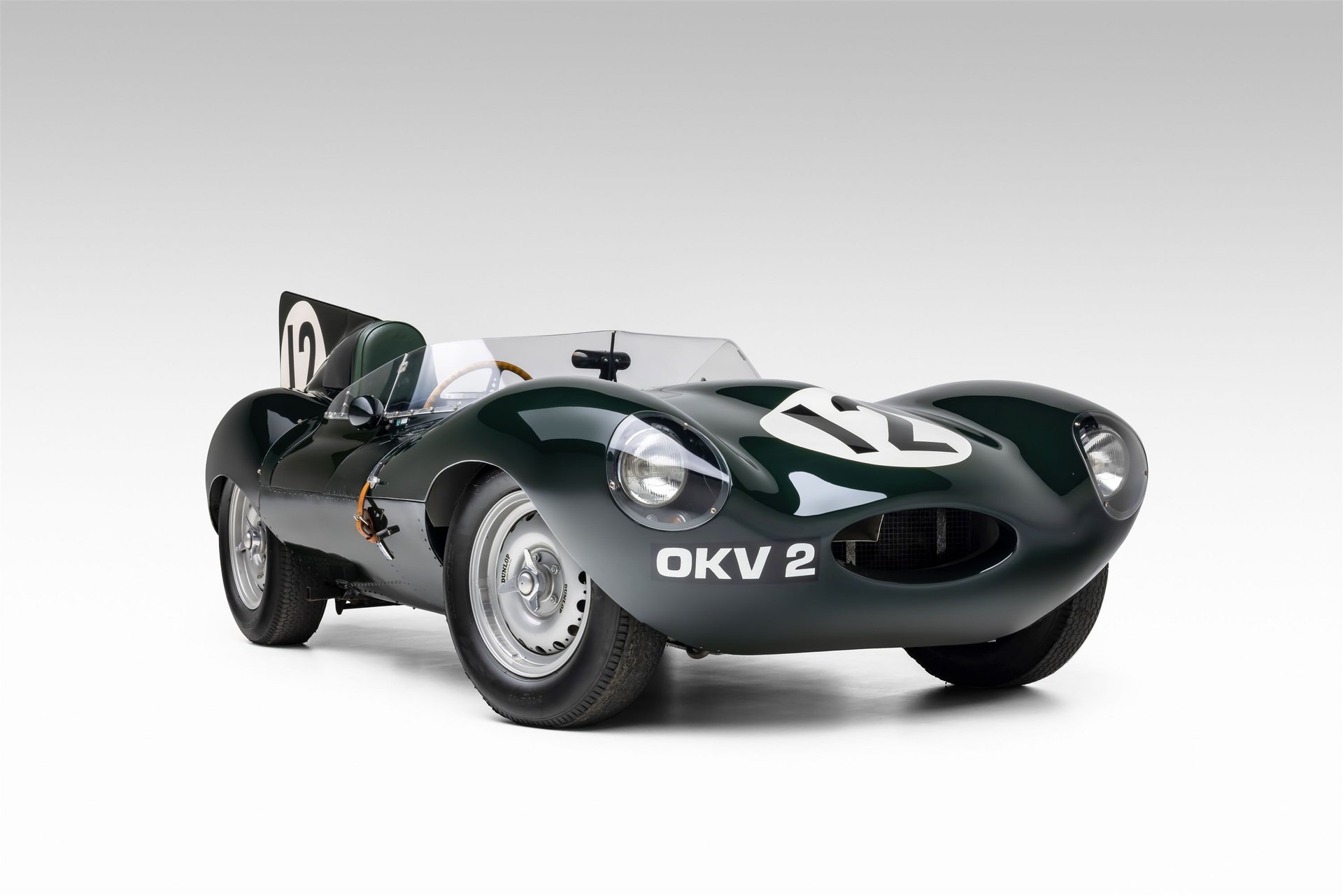 1954 jaguar d type okv 2 works competition