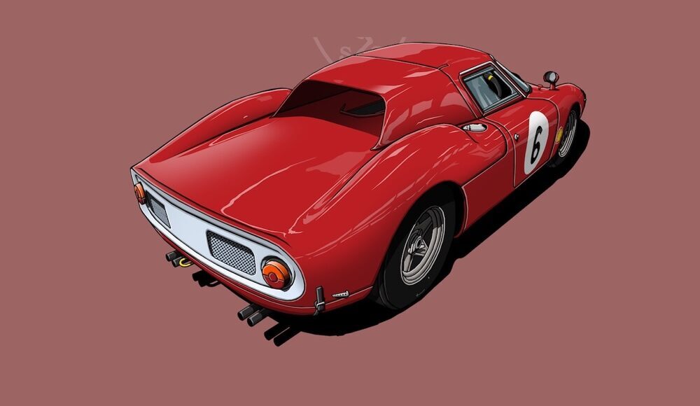 Ferrari 250 LM by Helge Jepsen