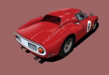 Ferrari 250 LM by Helge Jepsen