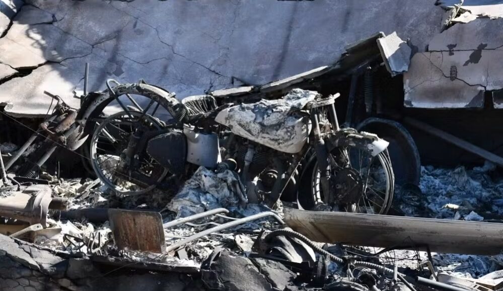 Classic Motorcycles Lost In Palisades Fire