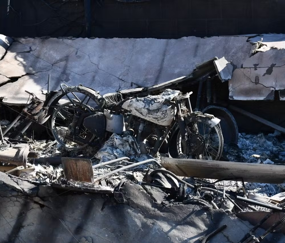 Classic Motorcycles Lost In Palisades Fire