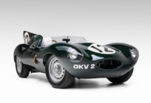 1954 Jaguar D-Type “OKV 2” Works Competition At The Amelia Auction