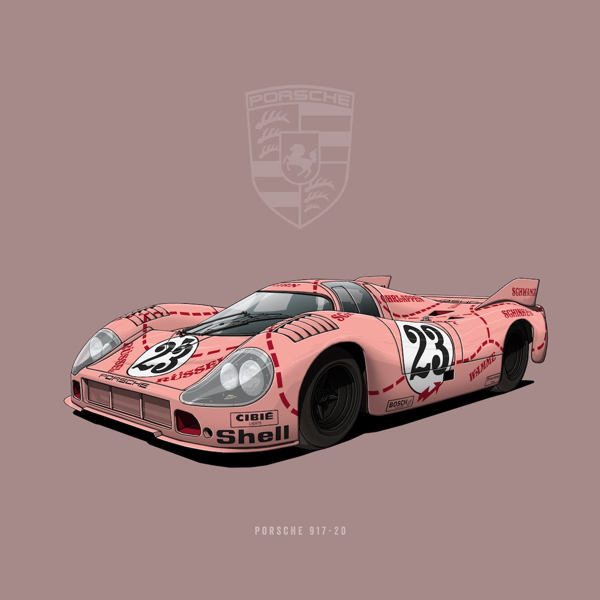 Porsche 917-20 By Helge Jepsen