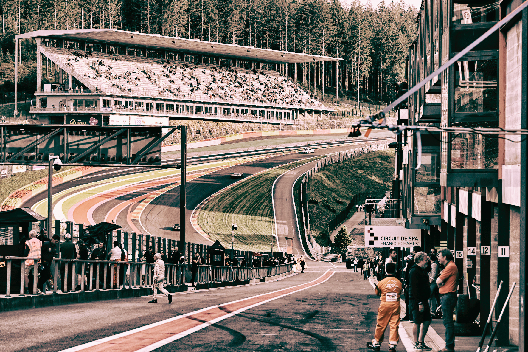 The Wonderful Spa Francorchamps Racetrack