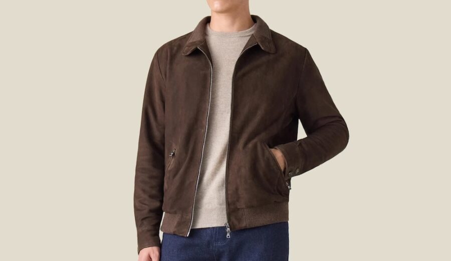 Classic Bomber Jacket By Luca Faloni