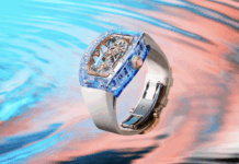 RM 75-01 Tourbillon Volant Saphir By Richard Mille