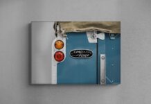 Land Rover Print By Amalgam Collection