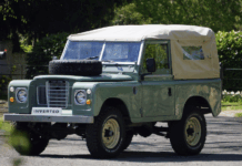 The Inverted EV Series Land Rover