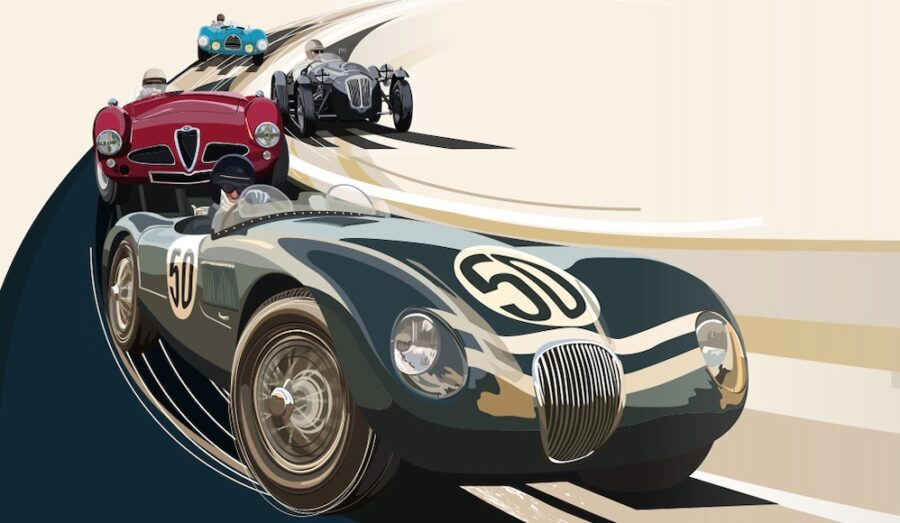 The Griffiths Haig Trophy For 50’s Sports Cars