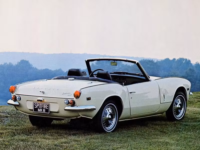 Buyers Guide: 1962-80 Triumph Spitfire 4 Triumph Spitfire late 60s MkIII rear