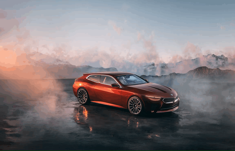 Stylish Shooting Brake: BMW Speedtop
