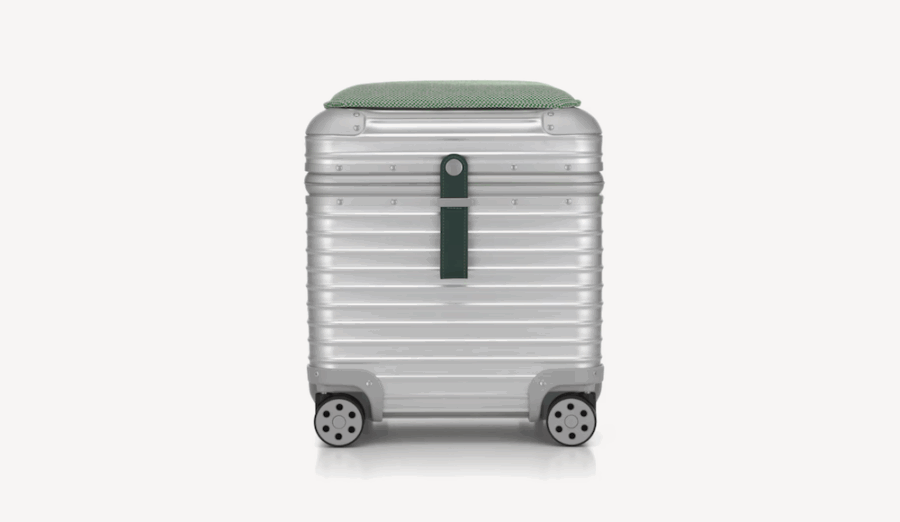 Rimowa X Vitra: Aluminium Stool
