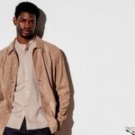 Stone Suede Over Shirt By Connolly England