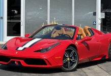 2015 Ferrari 458 Speciale Aperta